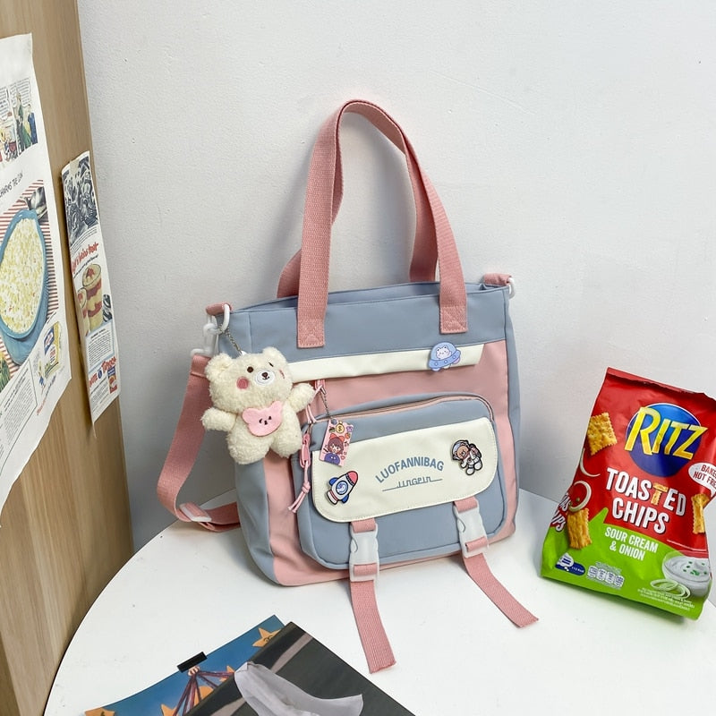 Japanese School Aesthetic Backpack & Bag Set