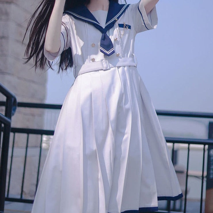 Japanese Sailor Collar Dress