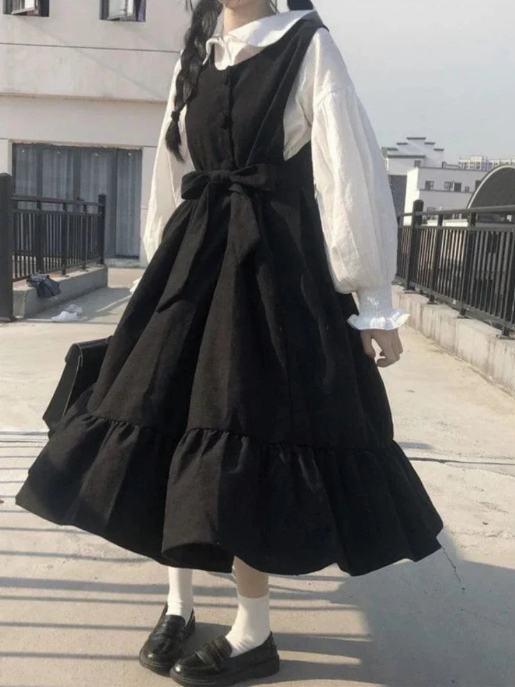 Harajuku Gothic 2-Piece Dress