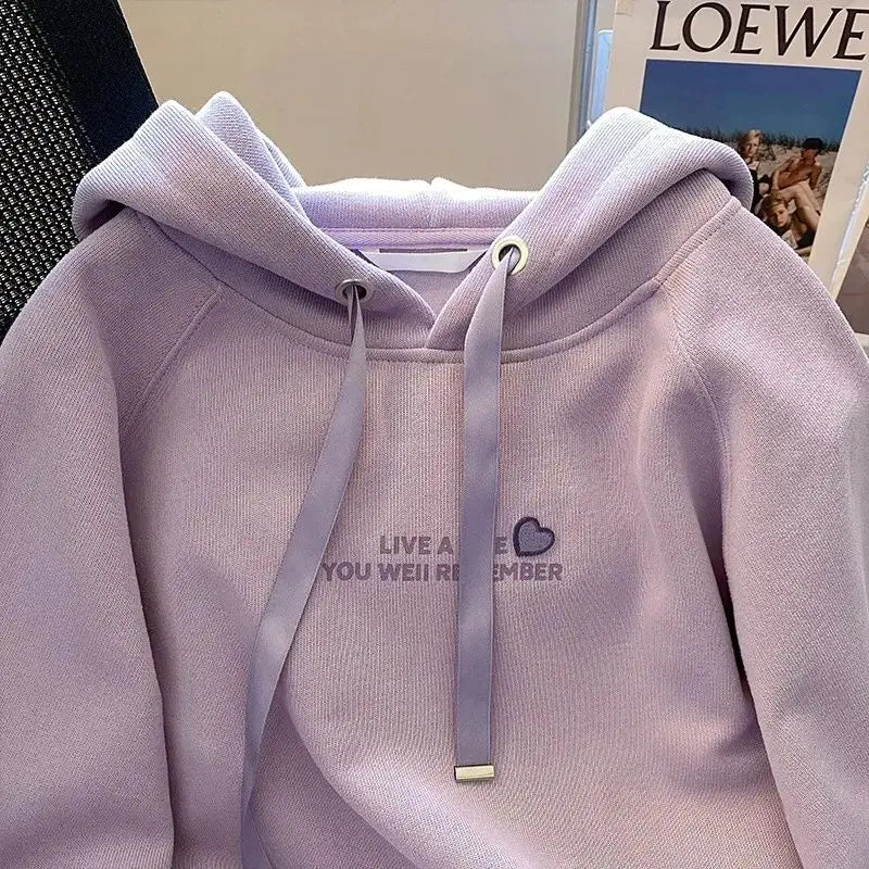 Harajuku Kawaii Embroidery Hoodie