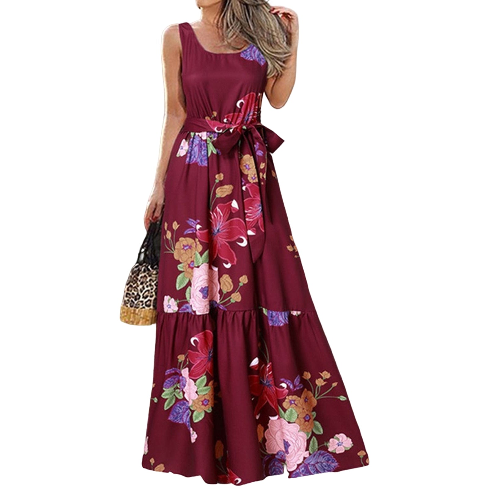 Elegant Party Sleeveless Maxi Dress