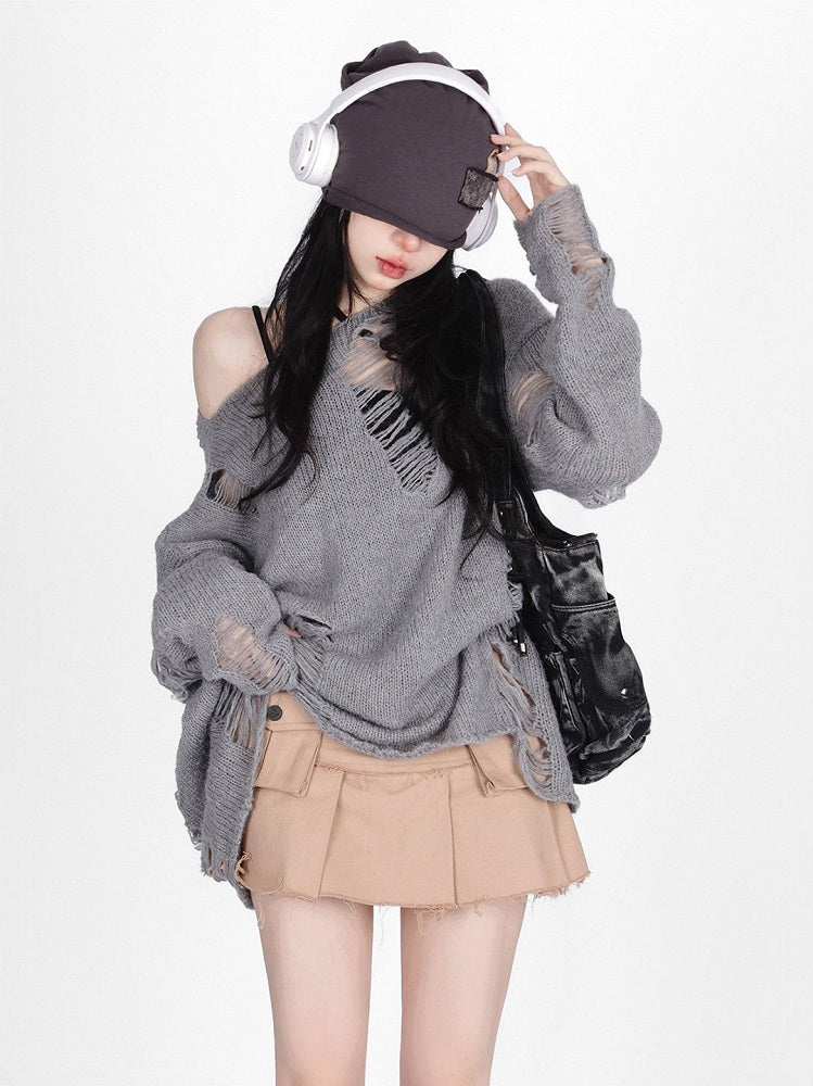 Oversized Knit Sweater