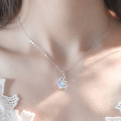 Mystic Moon Pendant Necklace