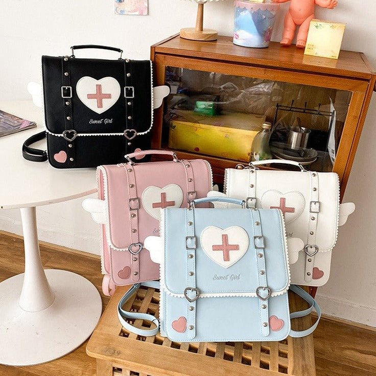 Heart Wings Anime Backpack