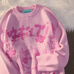 Japanese Harajuku Anime Sweater