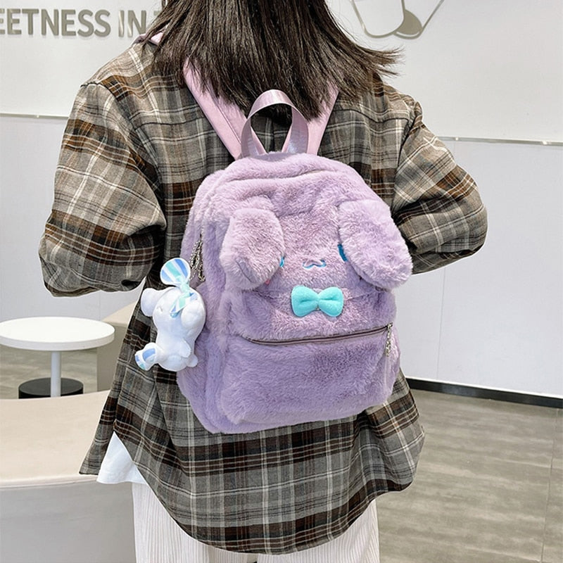 Plush Kawaii School Backpack