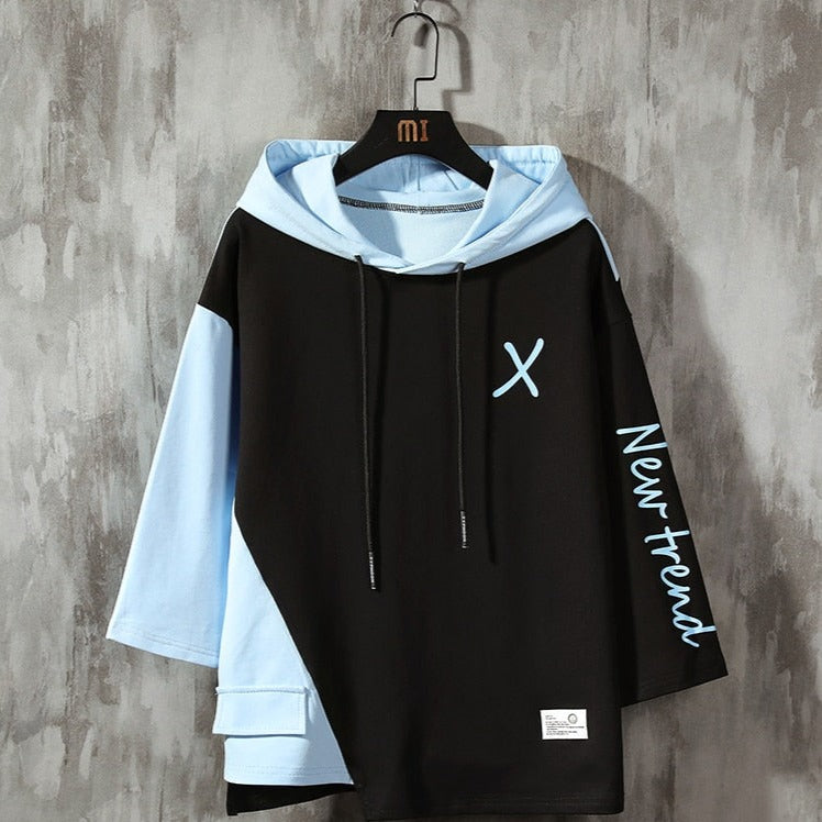 Hip Hop Lace-up Hoodies