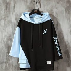 Hip Hop Lace-up Hoodies