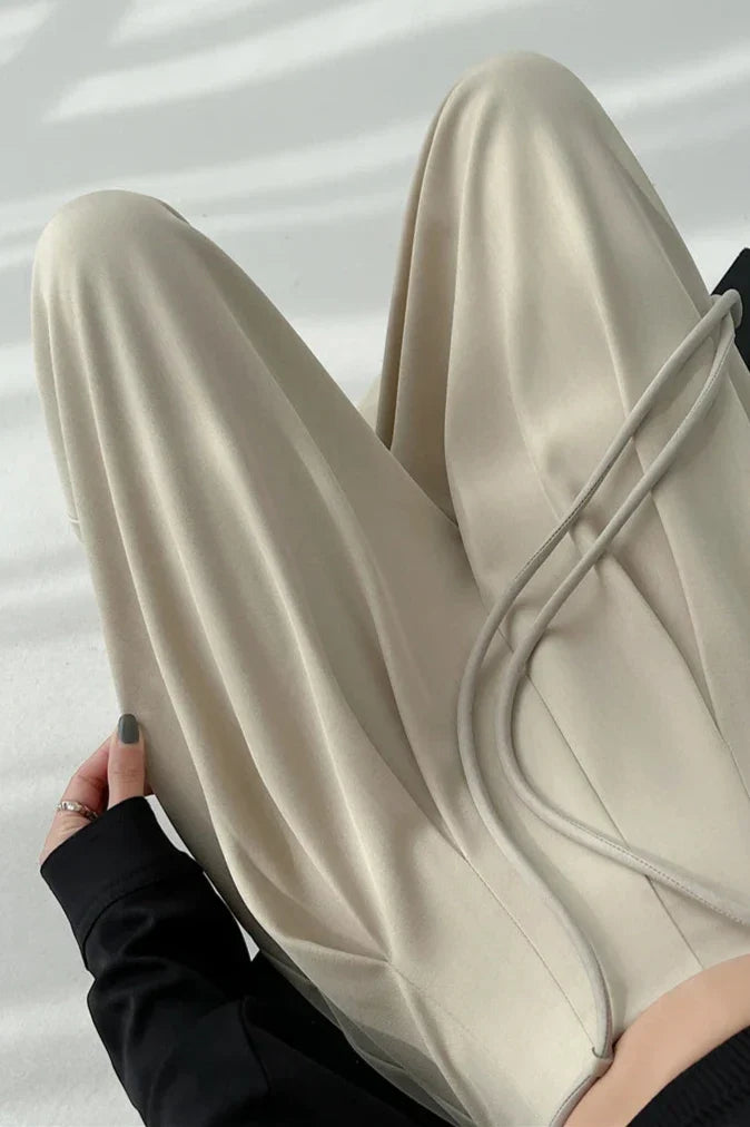 Korean High Waist Wide Pants