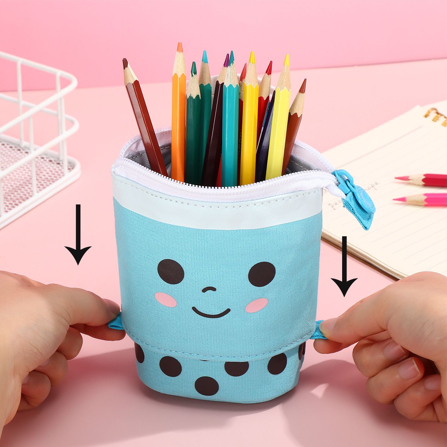Boba Milk Tea Pencil Case