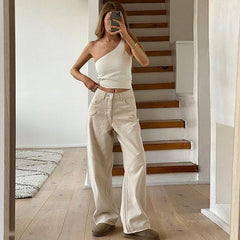 Korean High Waist Jeans