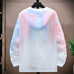 Casual Gradient Sunscreen Jacket