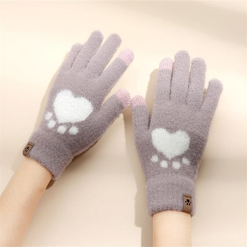 Kawaii Cat Paw Gloves
