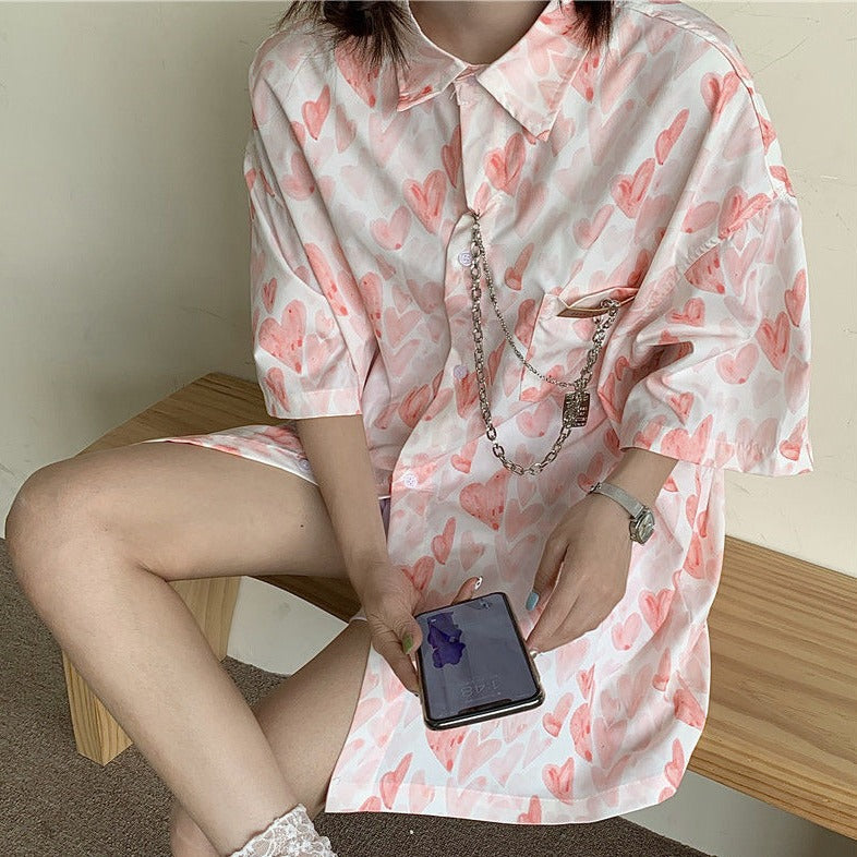 Kawaii Heart Blouse
