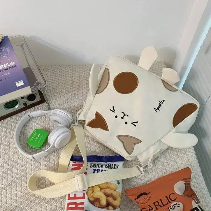 Cute Cartoon Cat Shoulder Bag