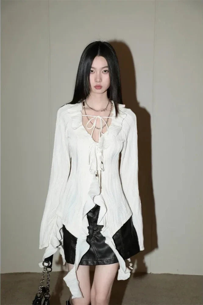 Y2K Fairy Slim Blouse