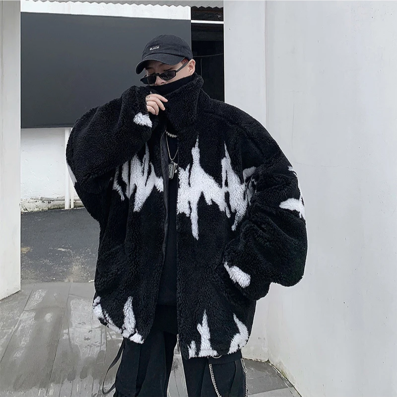 Thick Oversized Fluffy Jacket