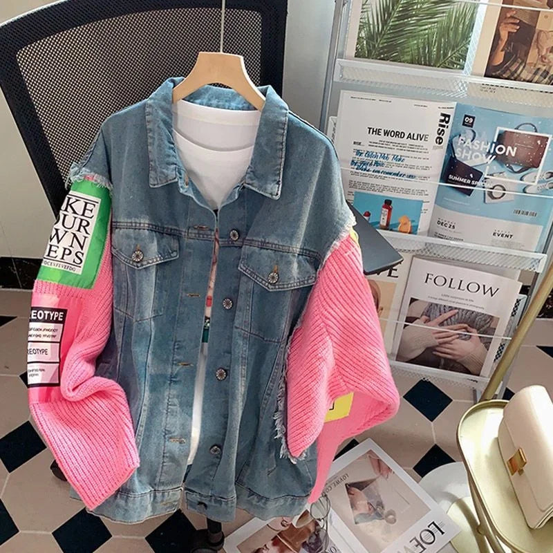 Harajuku Oversized Denim Jacket