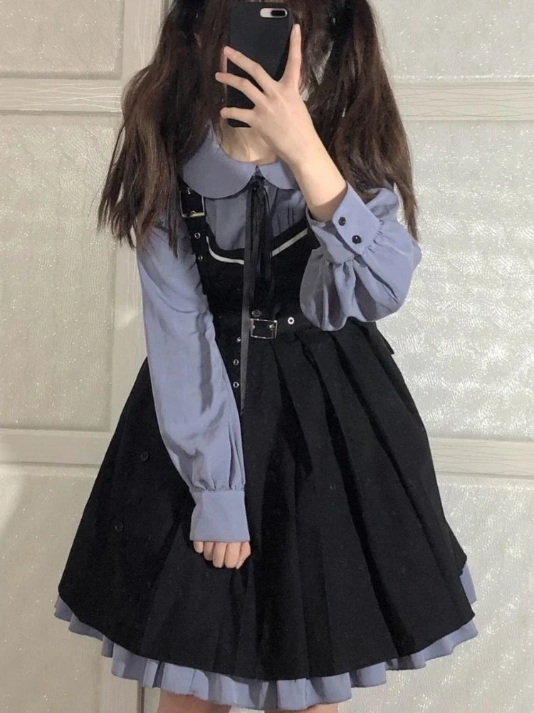 Kawaii Lolita School Dress Outfit