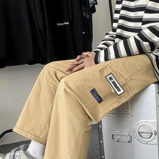 Korean Casual Cargo Pants