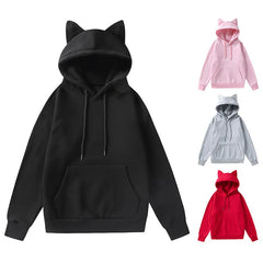 Kawaii Cat Ears Hoodie