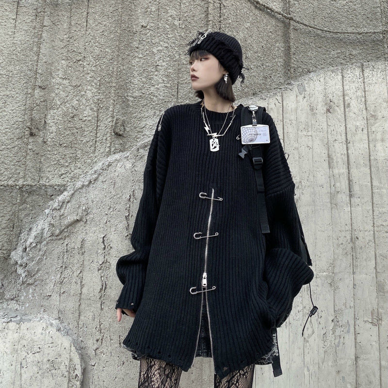 Gothic Punk Fashion Sweater