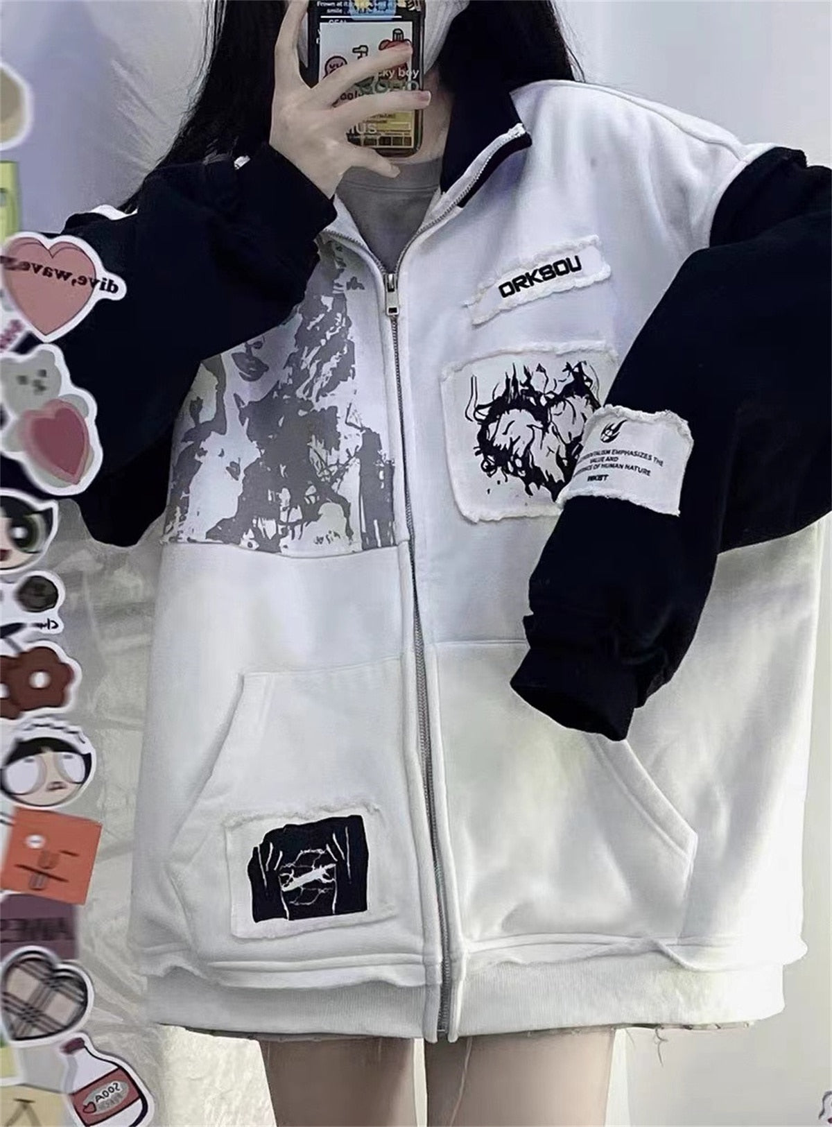 Korean Streetwear Style Jacket