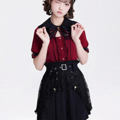 Gothic Lolita Outfit - Shirt & Skirt