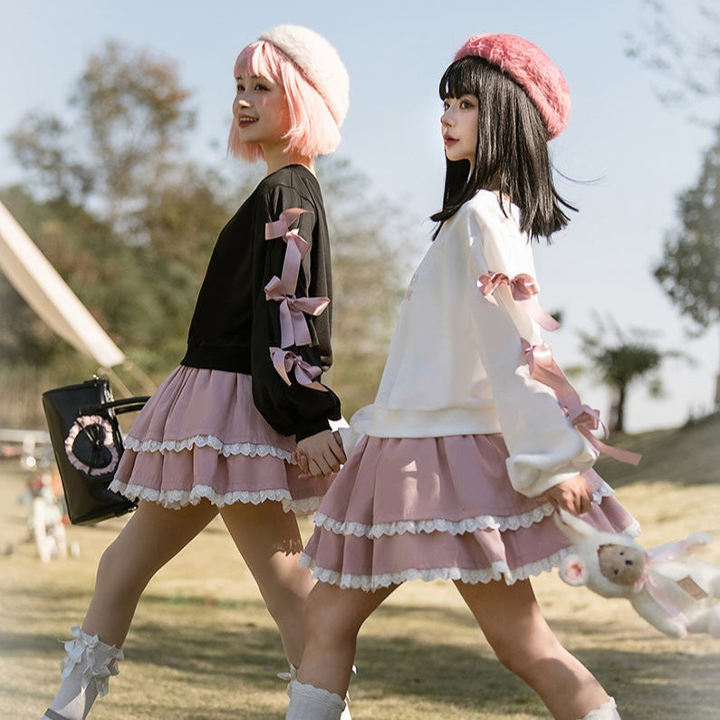 Pastel Goth Heart Sweater