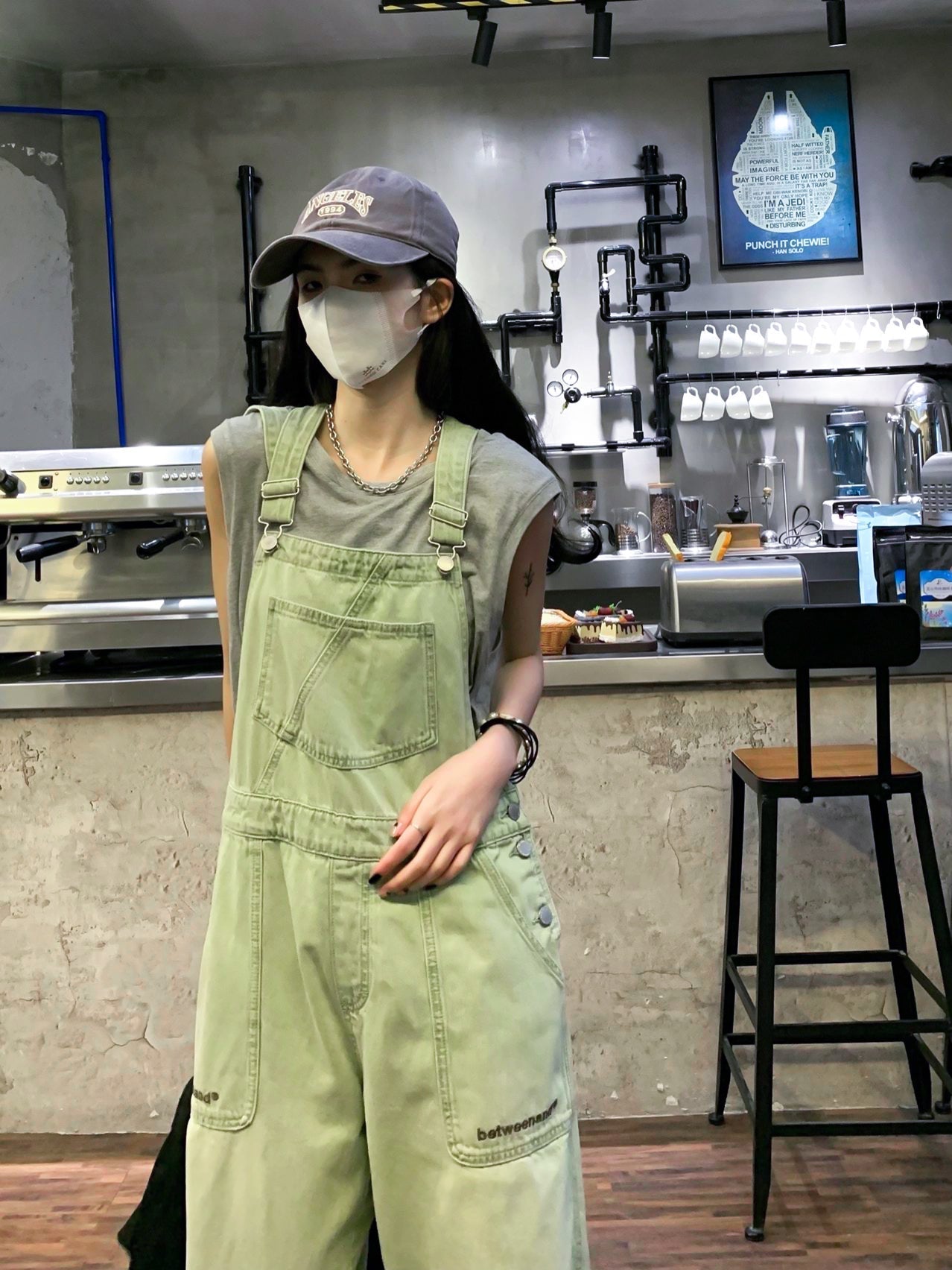 Denim Y2K Overalls