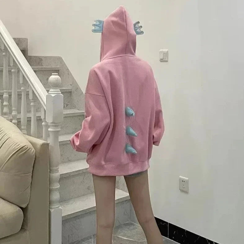 Kawaii Dinosaur Hoodie