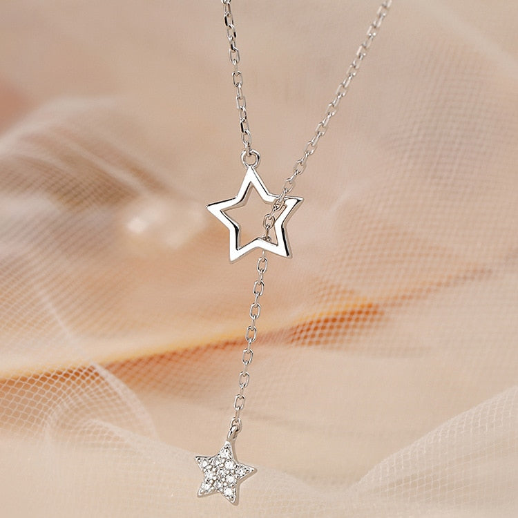 Zircon Stars Necklace