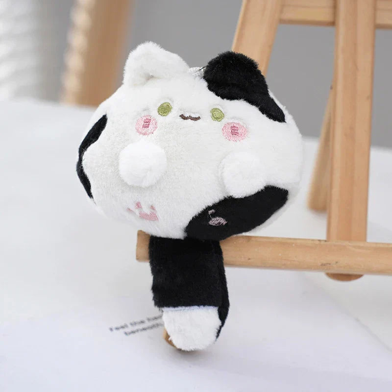 Kawaii Plush Cat Keyring Toy