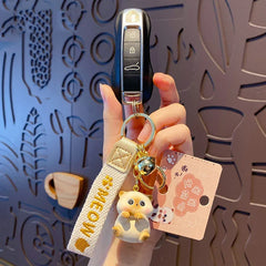 Cartoon Cat Keychain
