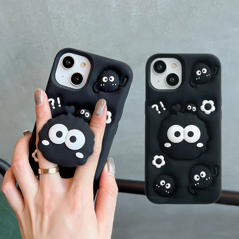 Kawaii 3D Cartoon iPhone Case