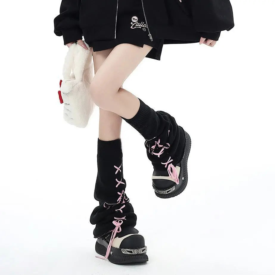 Y2K Cute Japanese Leg Warmers