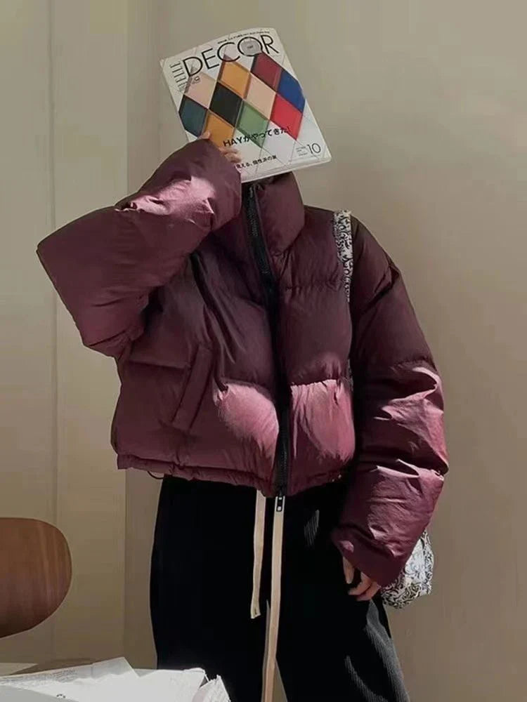 Korean Casual Warm Puffer Jacket