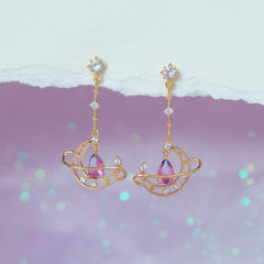 Cute Moon Stars Earrings