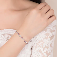 Silver Heart Bracelet
