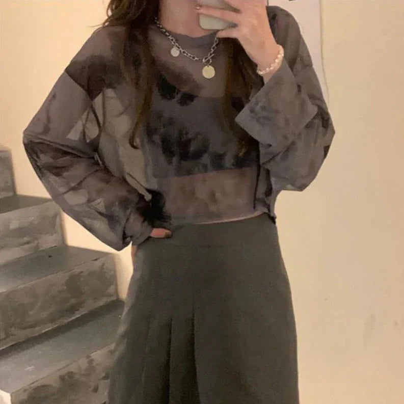 Japanese Tie Dye Sunproof Top