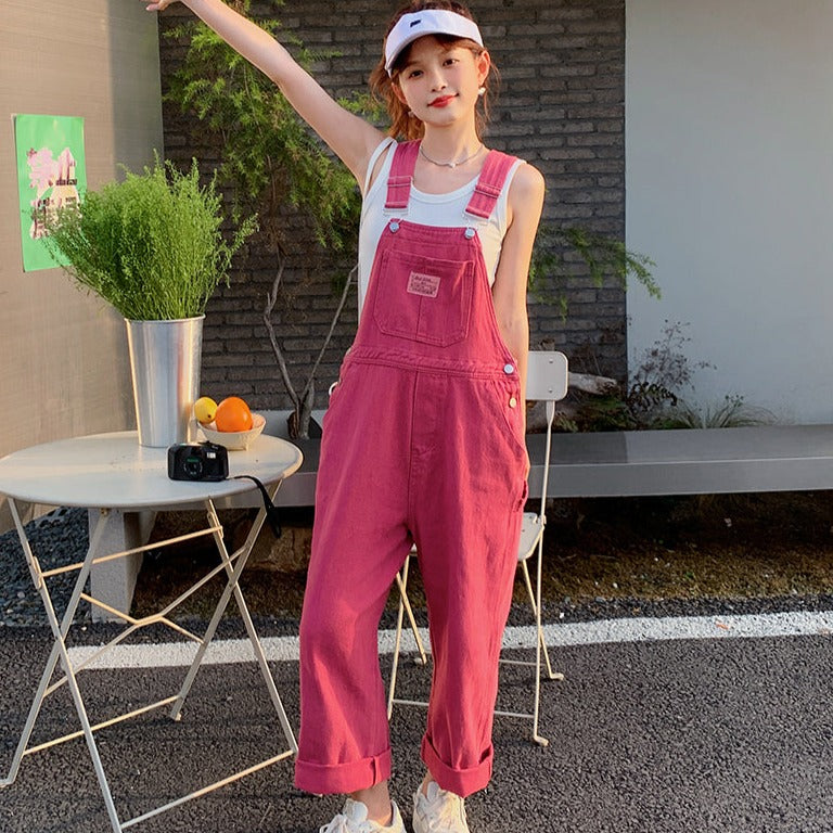 Japanese Summer Denim Overalls