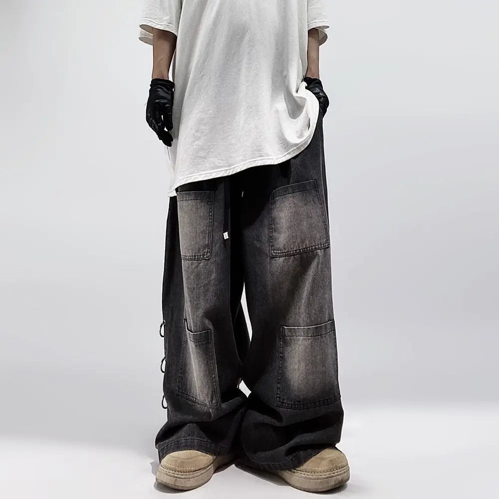 Y2K Oversized Hip Hop Jeans