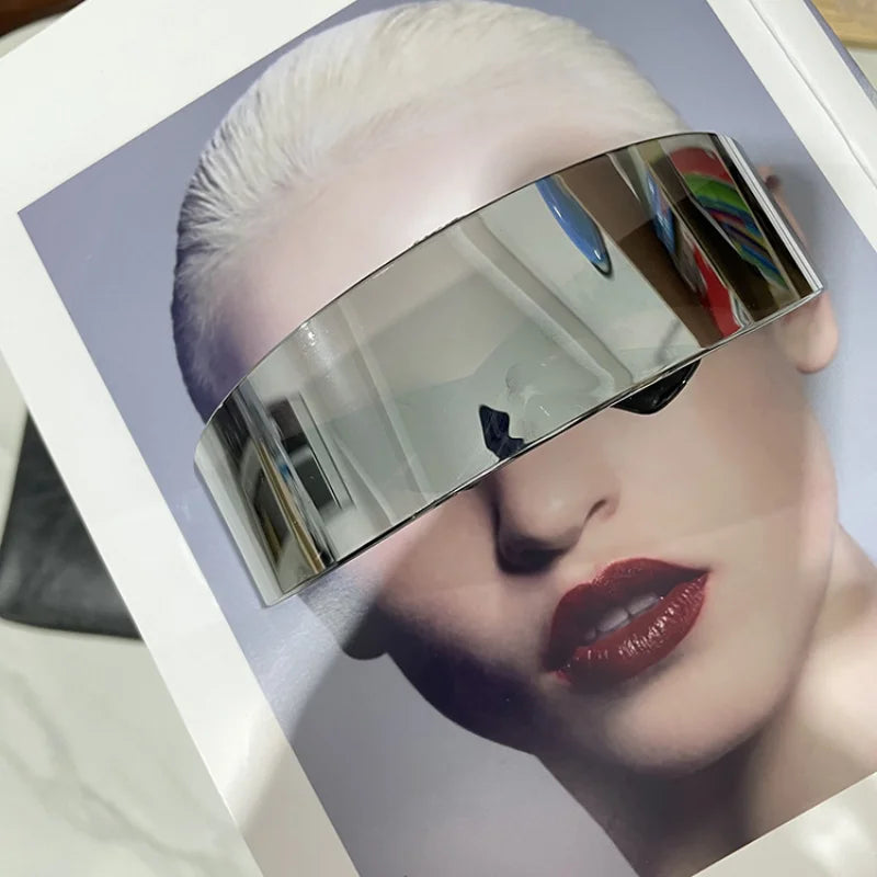 Cyberpunk Rimless Sunglasses