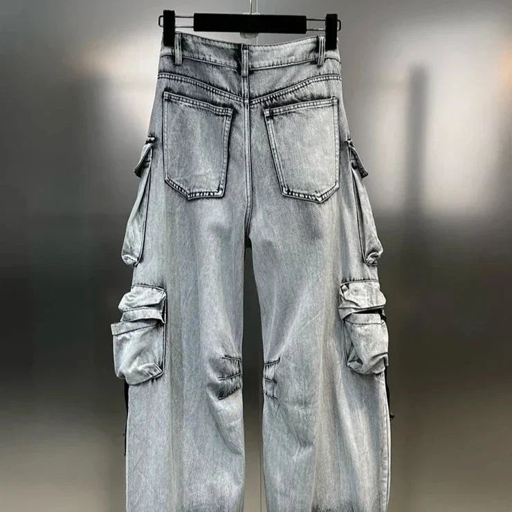 Gradient High Waist Jeans