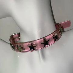 Y2K Star Rivet Choker