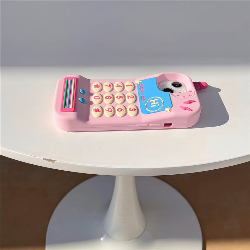 Kawaii Retro Phone Case For iPhone