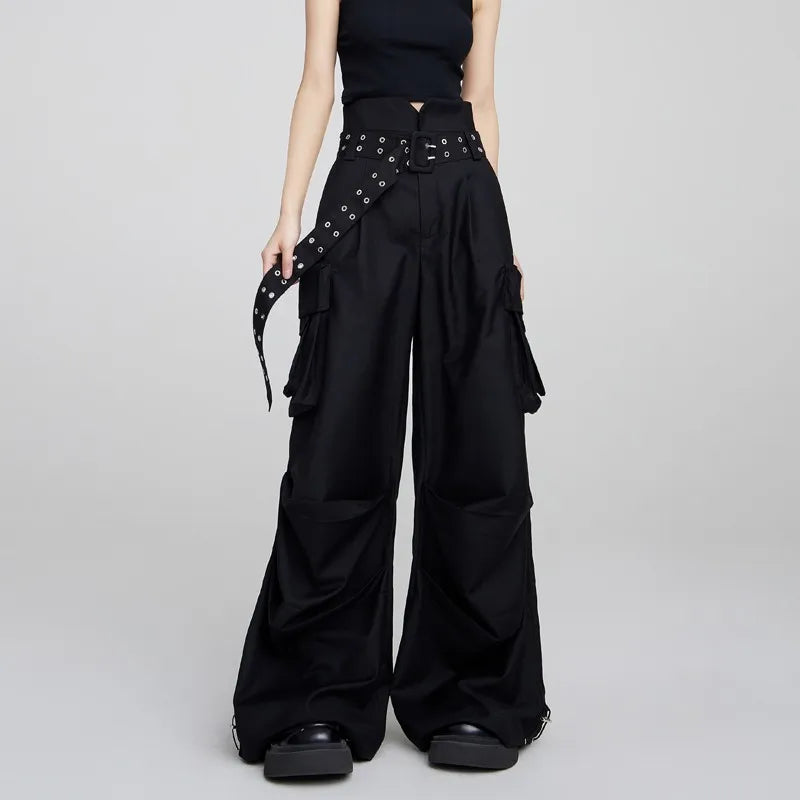 Y2K Vintage Wide Cargo Pants