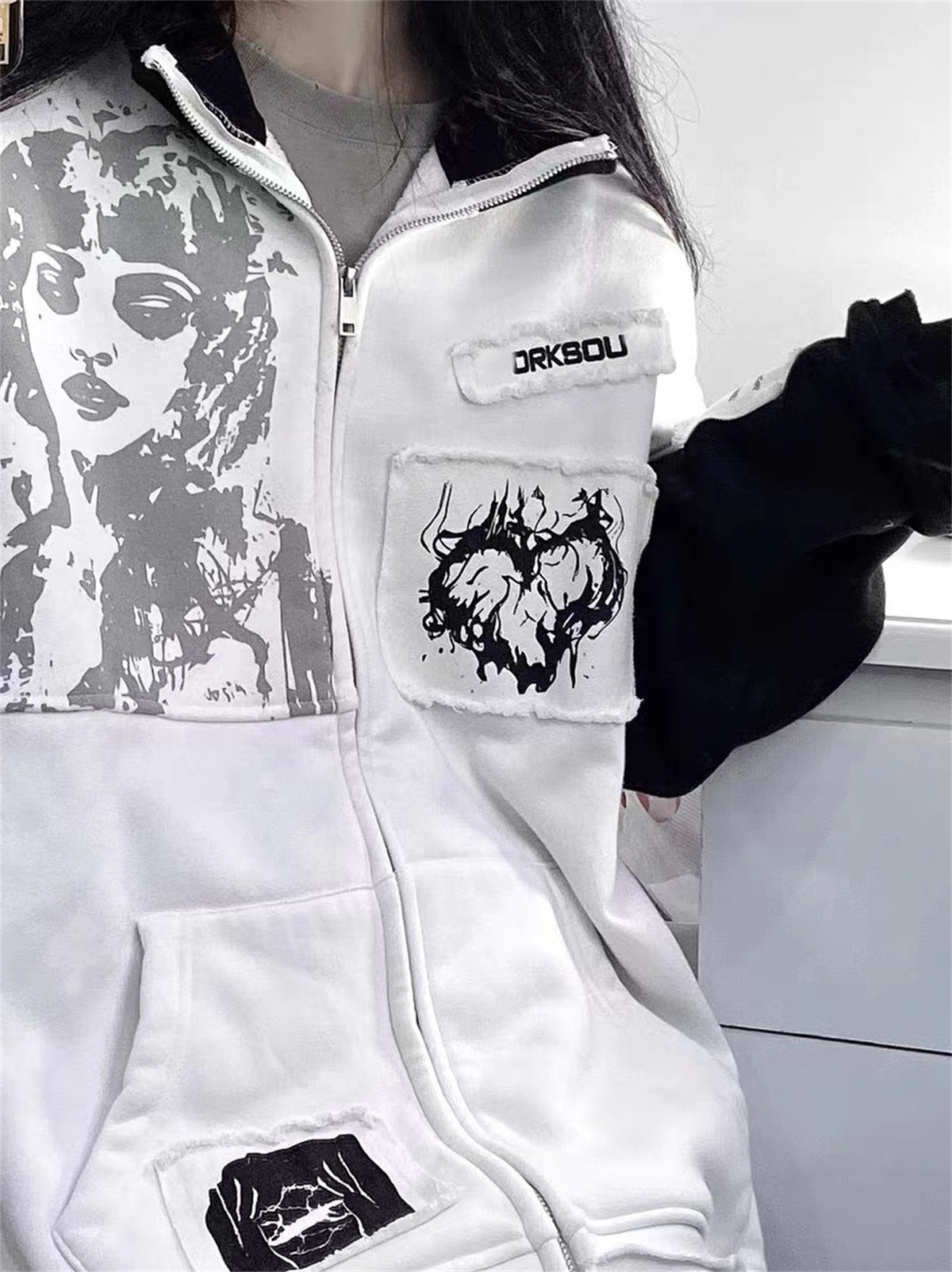 Korean Streetwear Style Jacket