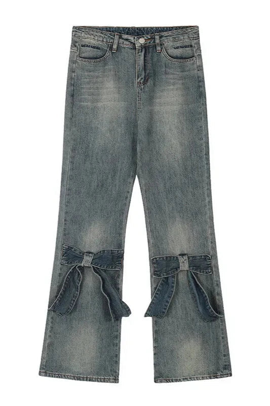 Y2K Punk Flare Jeans