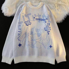 Japanese Harajuku Anime Sweater